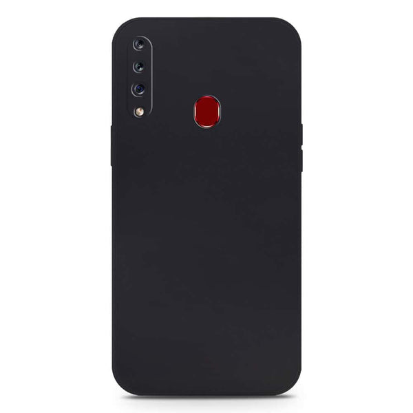 Skinlee Silica Gel Case - Black - Samsung Galaxy A20s