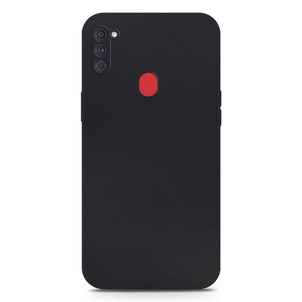 Skinlee Silica Gel Case - Black - Samsung Galaxy A11