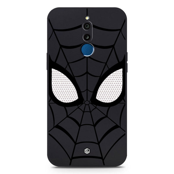 Cool Spider Design Soft Phone Case - Black - Huawei Mate 10 Lite