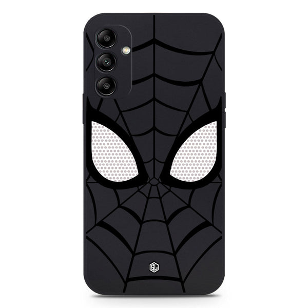 Cool Spider Design Soft Phone Case - Black - Samsung Galaxy A14