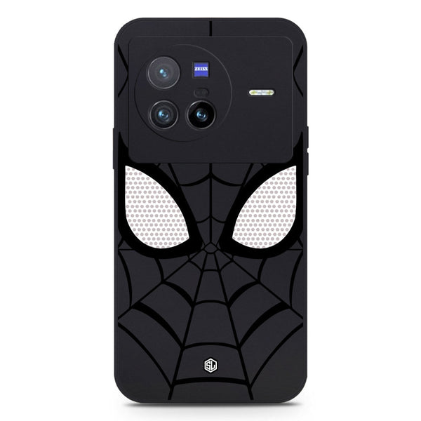 Cool Spider Design Soft Phone Case - Black - Vivo X80