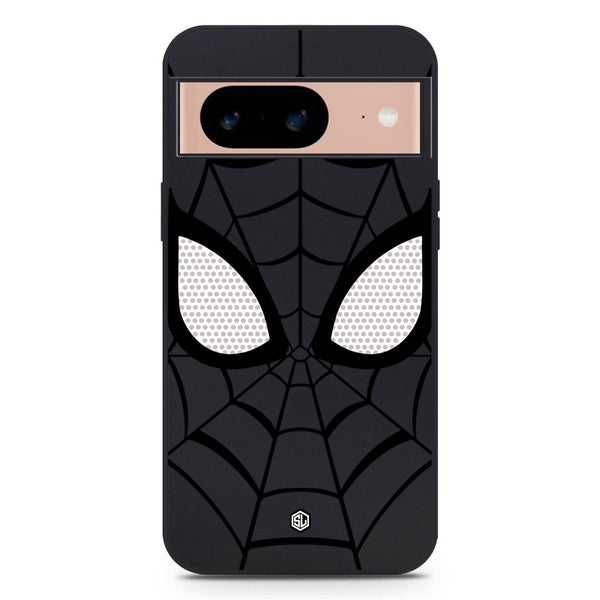 Cool Spider Design Soft Phone Case - Black - Google Pixel 8a