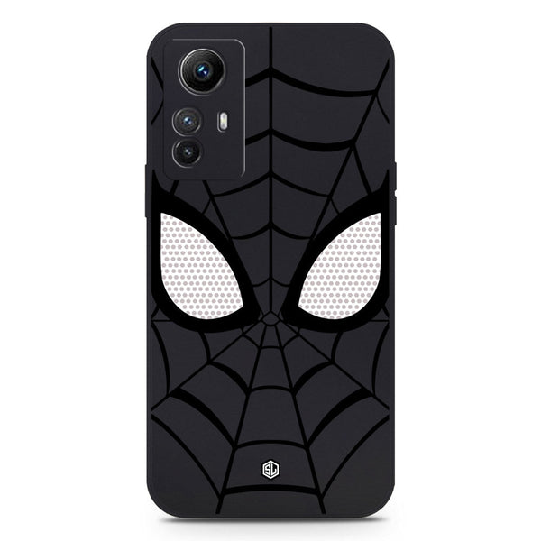 Cool Spider Design Soft Phone Case - Black - Xiaomi Redmi Note 12S