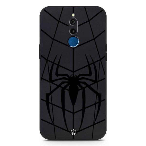 X-Spider Design Soft Phone Case - Black - Huawei Mate 10 Lite