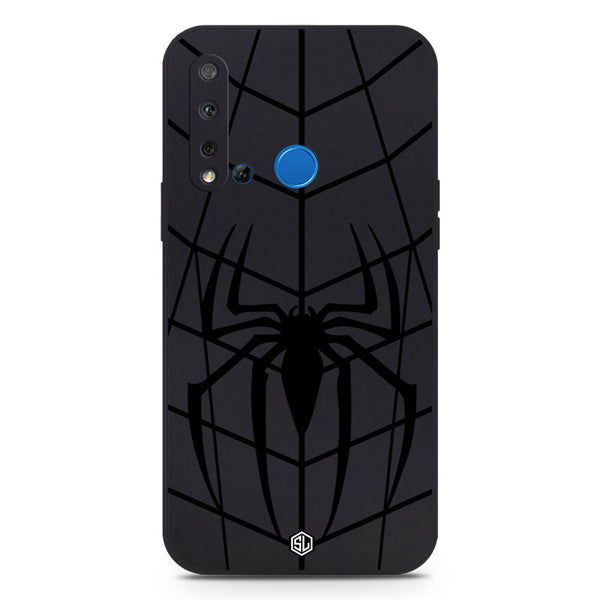 X-Spider Design Soft Phone Case - Black - Huawei Nova 5i