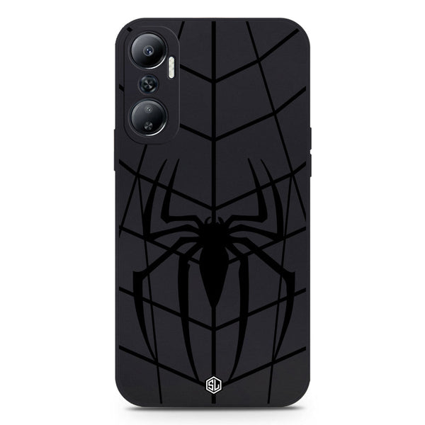 X-Spider Design Soft Phone Case - Black - Infinix Hot 20