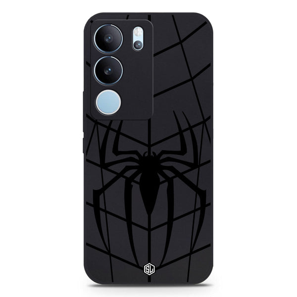 X-Spider Design Soft Phone Case - Black - Vivo S17t