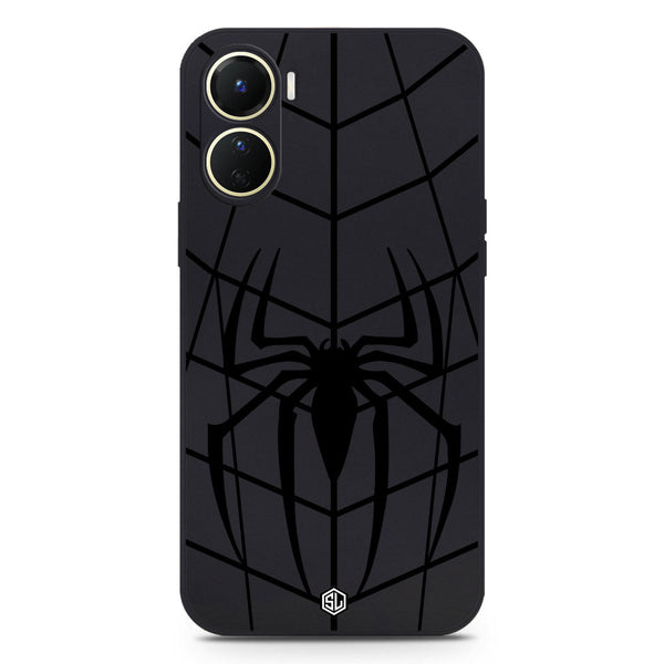 X-Spider Design Soft Phone Case - Black - Vivo Y53