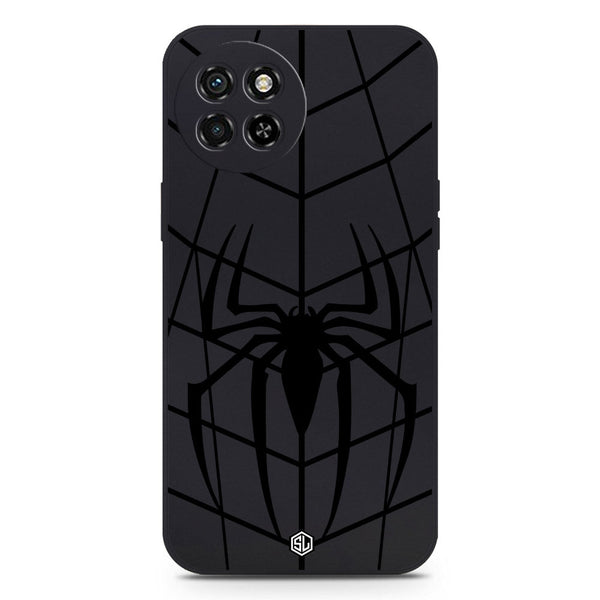 X-Spider Design Soft Phone Case - Black - itel S23