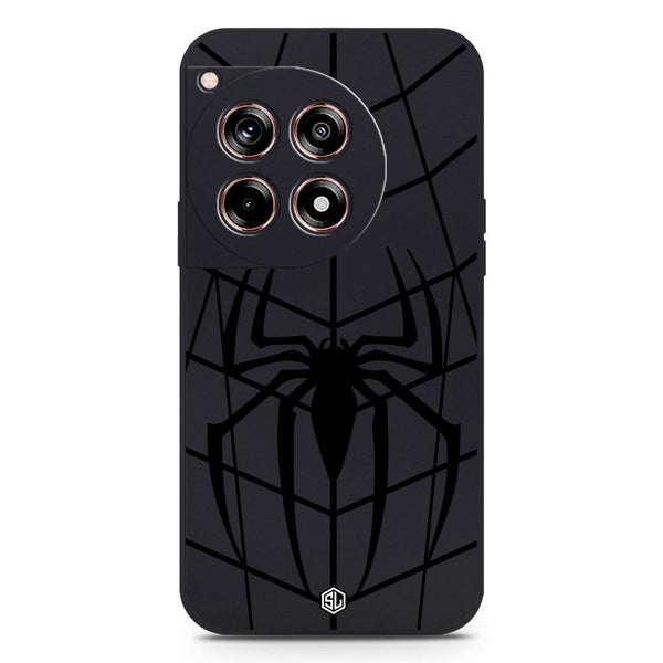 X-Spider Design Soft Phone Case - Black - OnePlus Ace 3