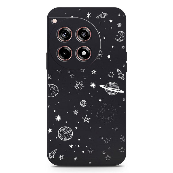 Star Dreams Design Soft Phone Case - Black - OnePlus Ace 3