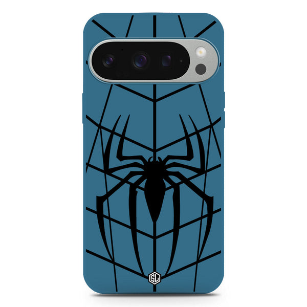 X-Spider Design Soft Phone Case - Silica Gel Case - Blue - Google Pixel 9 Pro XL