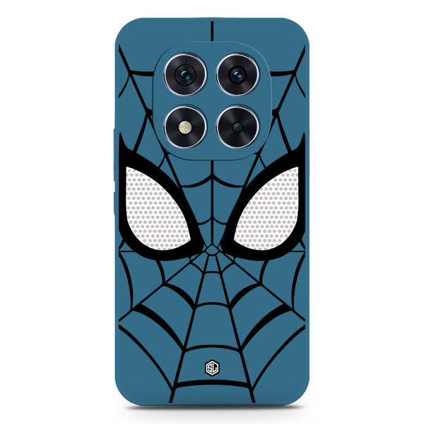 Cool Spider Design Soft Phone Case - Silica Gel Case - Blue - Xiaomi Redmi Note 14 Pro Plus 5G