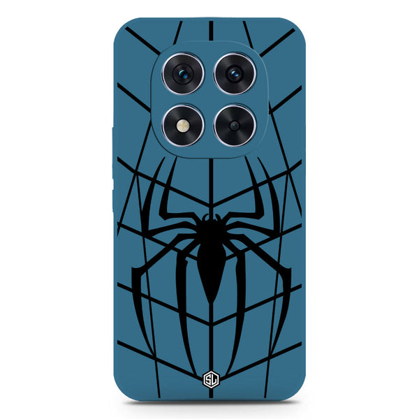 X-Spider Design Soft Phone Case - Silica Gel Case - Blue - Xiaomi Redmi Note 14 Pro Plus 5G