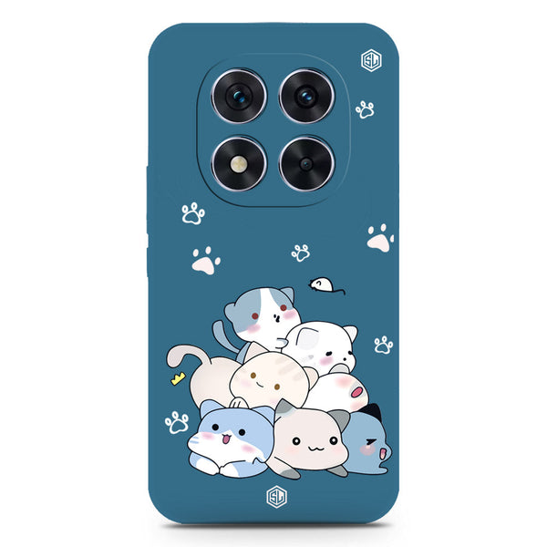 Cute Design Soft Phone Case - Silica Gel Case - Blue - Xiaomi Redmi Note 14 Pro Plus 5G