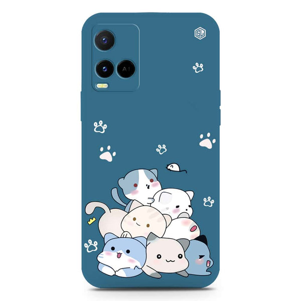 Cute Design Soft Phone Case - Silica Gel Case - Blue - Xiaomi Redmi Note 10 Pro Max