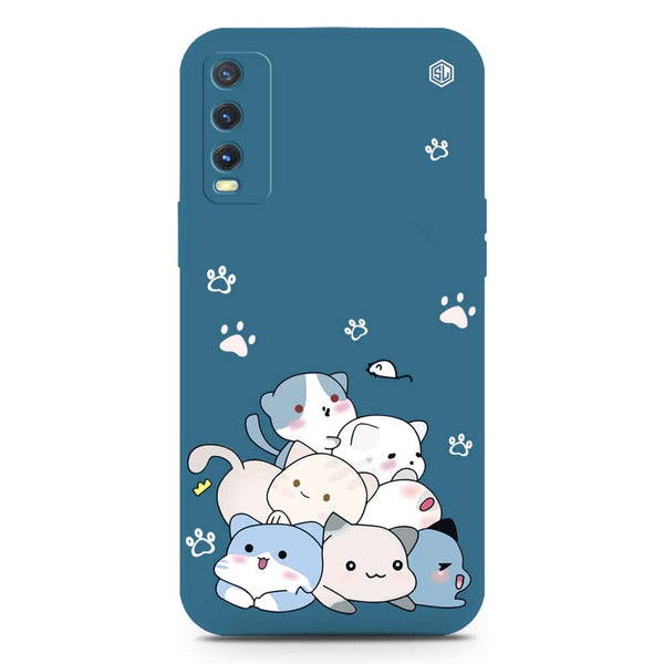 Cute Design Soft Phone Case - Silica Gel Case - Blue - Xiaomi 12S