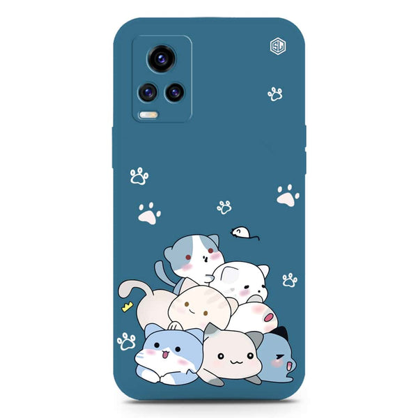 Cute Design Soft Phone Case - Silica Gel Case - Blue - Xiaomi Mi 10T