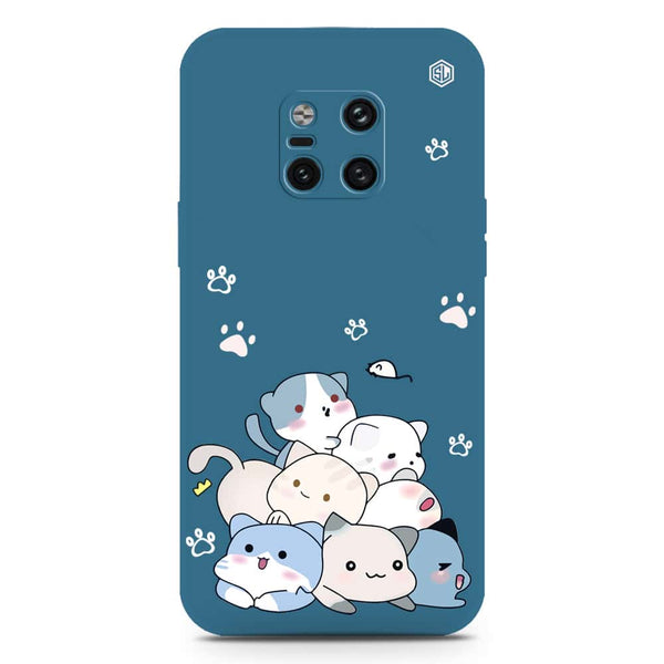 Cute Design Soft Phone Case - Silica Gel Case - Blue - Xiaomi Redmi 10A