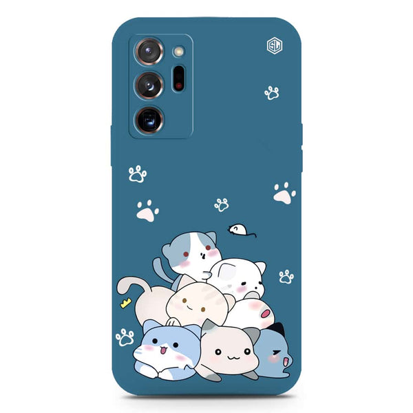 Cute Design Soft Phone Case - Silica Gel Case - Blue - Samsung Galaxy S8