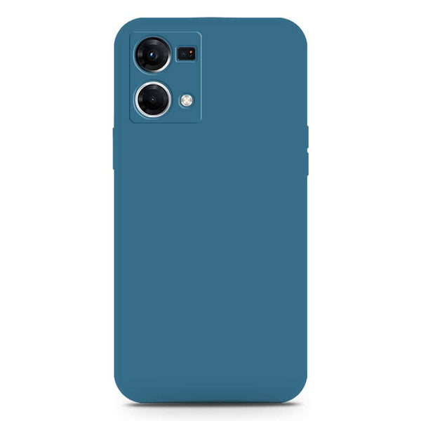 Skinlee Silica Gel Case - Blue - Oppo F21 Pro 4G