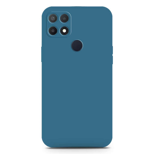 Skinlee Silica Gel Case - Blue - Oppo A15s