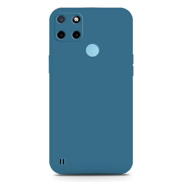 Skinlee Silica Gel Case - Blue - Realme C21Y
