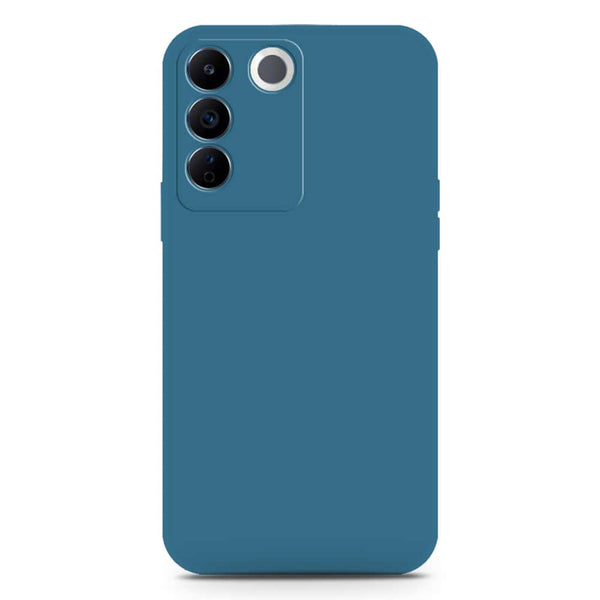 Skinlee Silica Gel Case - Blue - Vivo S16e
