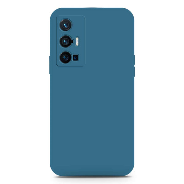 Skinlee Silica Gel Case - Blue - Vivo X70 Pro