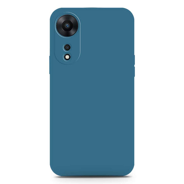 Skinlee Silica Gel Case - Blue - Oppo A78 4G