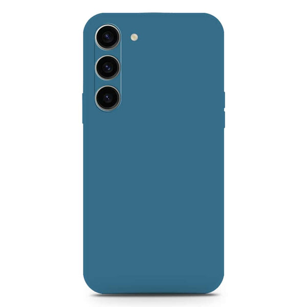 Skinlee Silica Gel Case - Blue - Samsung Galaxy S23 5G