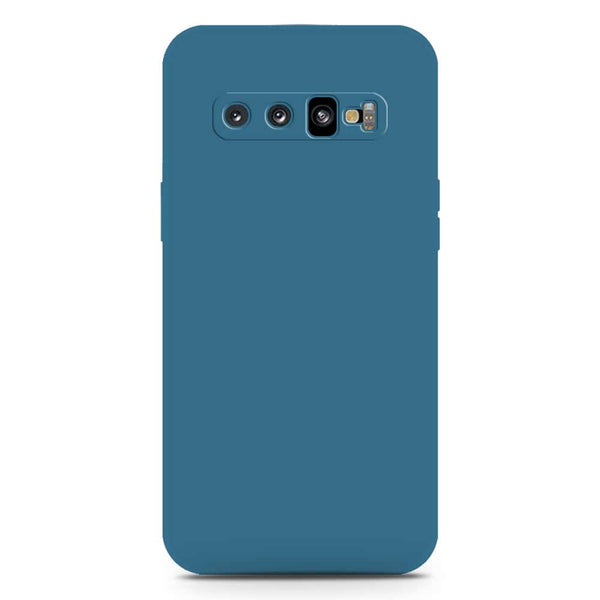 Skinlee Silica Gel Case - Blue - Samsung Galaxy S10 Plus