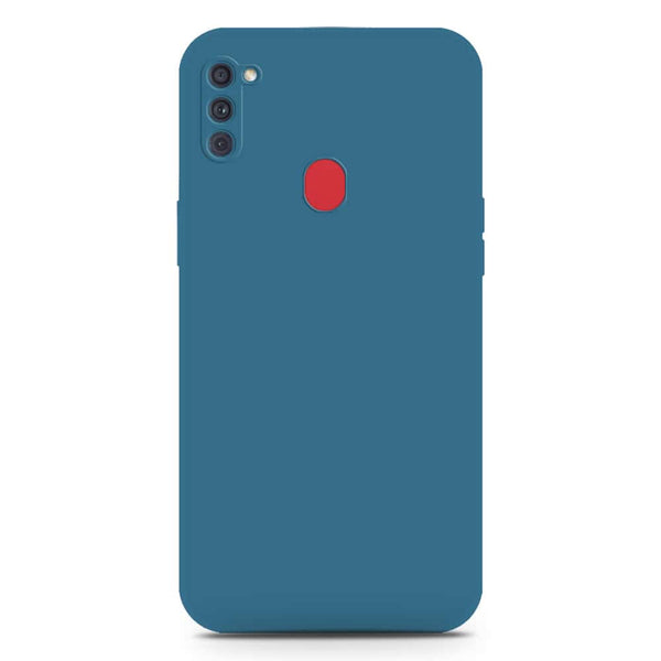 Skinlee Silica Gel Case - Blue - Samsung Galaxy M11
