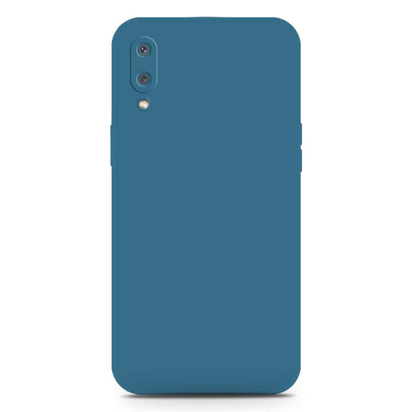 Skinlee Silica Gel Case - Blue - Samsung Galaxy M02