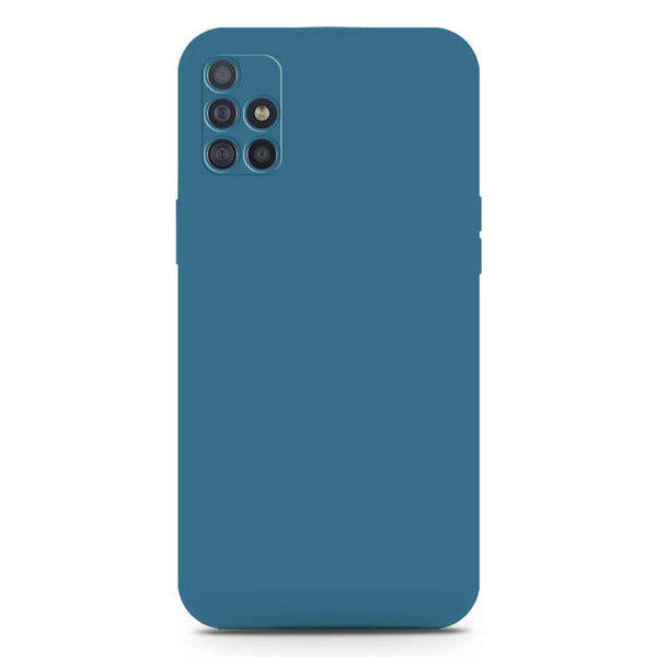 Skinlee Silica Gel Case - Blue - Samsung Galaxy A71