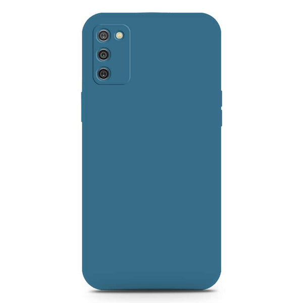 Skinlee Silica Gel Case - Blue - Samsung Galaxy A03s