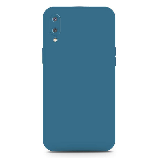 Skinlee Silica Gel Case - Blue - Samsung Galaxy A02