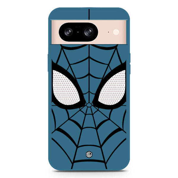 Cool Spider Design Soft Phone Case - Blue - Google Pixel 8