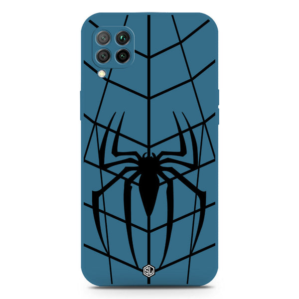 X- Spider Design Soft Phone Case - Blue - Huawei Nova 7i