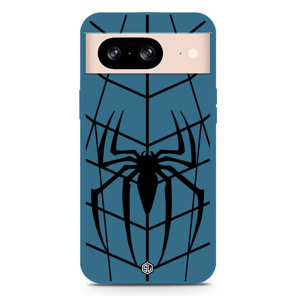 X- Spider Design Soft Phone Case - Blue - Google Pixel 8