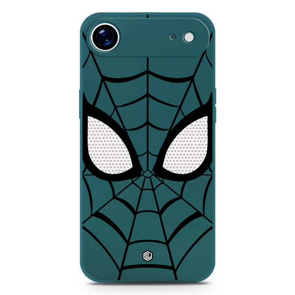 Cool Spider Design Soft Phone Case - Silica Gel Case - Darkgreen - iPhone 17 Air