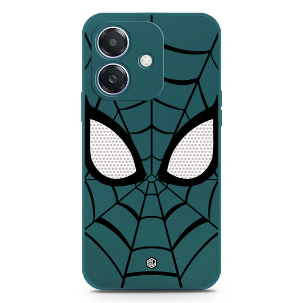 Cool Spider Design Soft Phone Case - Silica Gel Case - Darkgreen - Oppo A3 4G