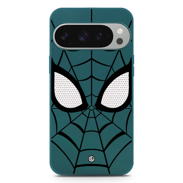 Cool Spider Design Soft Phone Case - Silica Gel Case - Darkgreen - Google Pixel 9