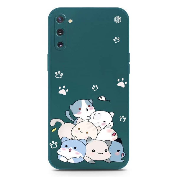Cute Design Soft Phone Case - Silica Gel Case - Darkgreen - Samsung Galaxy Note 10