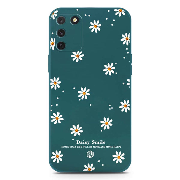 Daisy Smile Design Soft Phone Case - Silica Gel Case - Darkgreen - Samsung Galaxy M80s