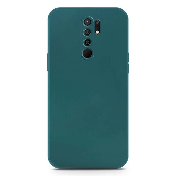Skinlee Silica Gel Case - Darkgreen - Xiaomi Redmi 9 Prime