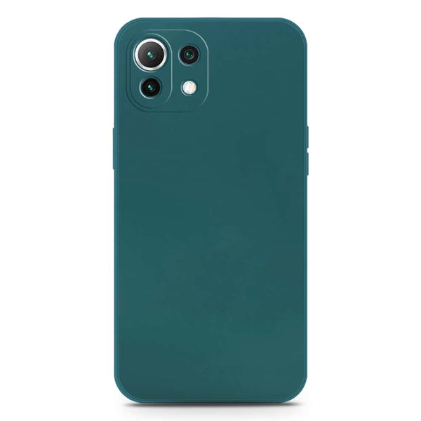 Skinlee Silica Gel Case - Darkgreen - Xiaomi Mi 11 Lite