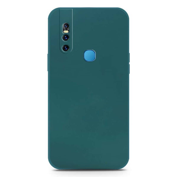 Skinlee Silica Gel Case - Darkgreen - Vivo V15