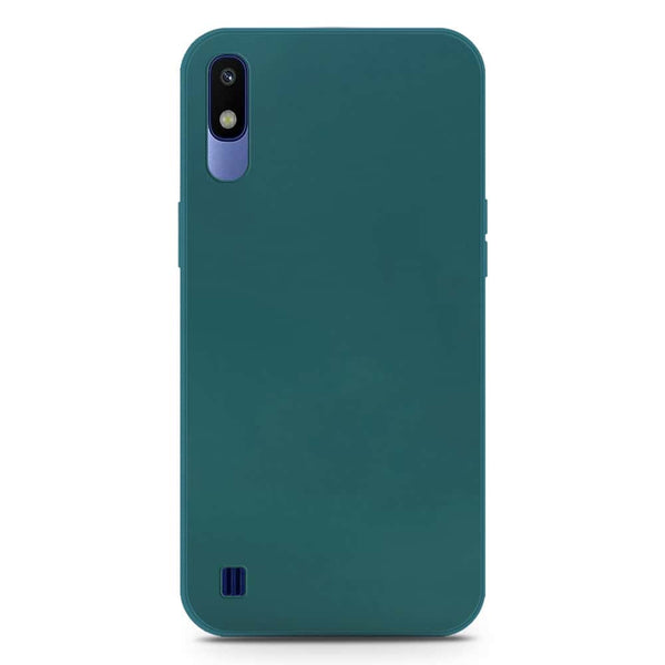 Skinlee Silica Gel Case - Darkgreen - Samsung Galaxy A10