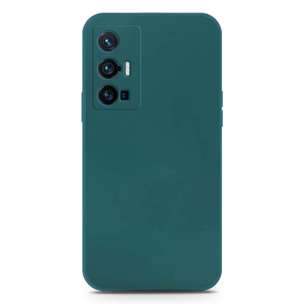 Skinlee Silica Gel Case - Darkgreen - Vivo X70 Pro